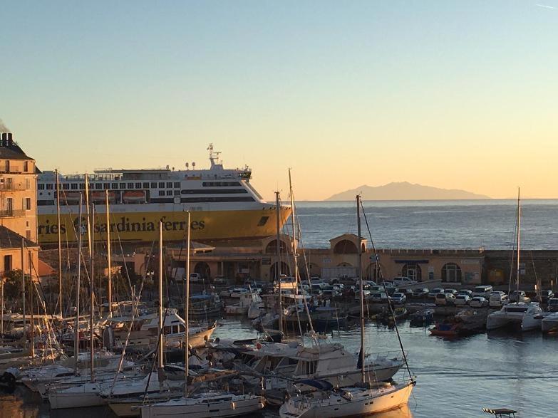 Balcon Sur Le Port Bastia (Corsica)
